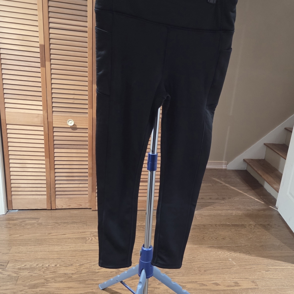 Fleece Lined Black Leggings